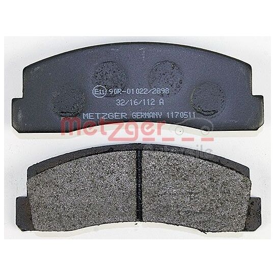 1170511 - Brake Pad Set, disc brake 