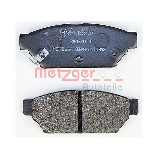 1170492 - Brake Pad Set, disc brake 