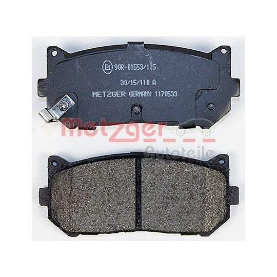1170533 - Brake Pad Set, disc brake 