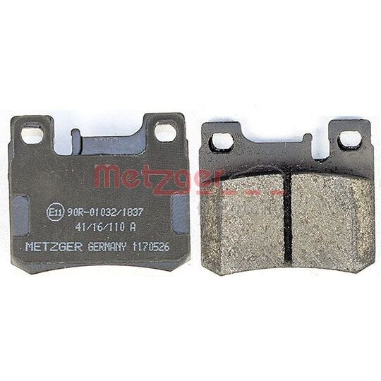 1170526 - Brake Pad Set, disc brake 