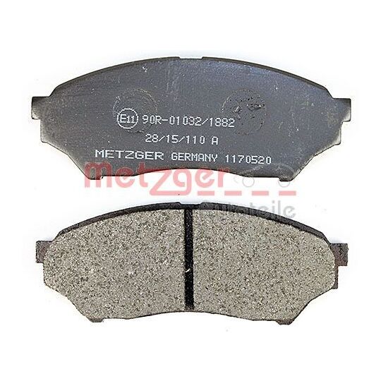 1170520 - Brake Pad Set, disc brake 