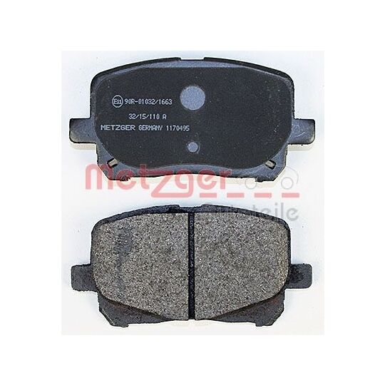 1170495 - Brake Pad Set, disc brake 