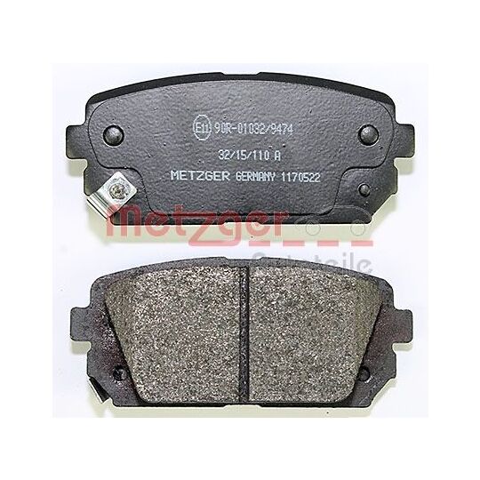 1170522 - Brake Pad Set, disc brake 