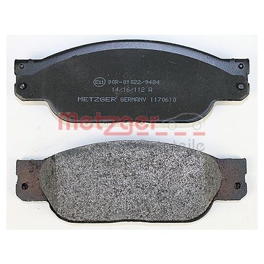 1170610 - Brake Pad Set, disc brake 
