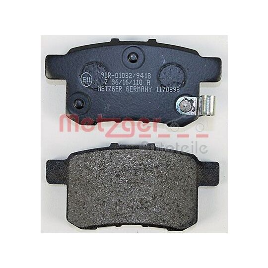 1170593 - Brake Pad Set, disc brake 