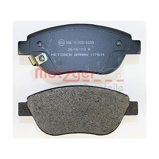 1170614 - Brake Pad Set, disc brake 