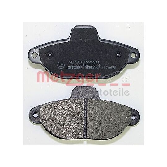 1170678 - Brake Pad Set, disc brake 