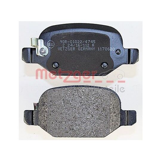 1170680 - Brake Pad Set, disc brake 