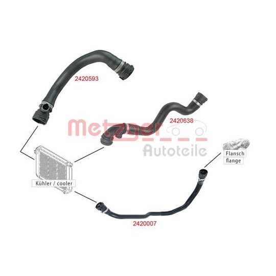 2420007 - Radiator Hose 