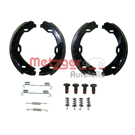 KR 978 - Brake Shoe Set, parking brake 