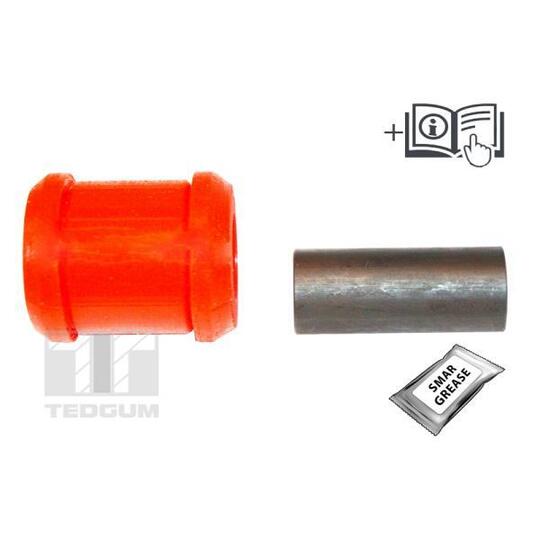 TED14075 - Control Arm-/Trailing Arm Bush 