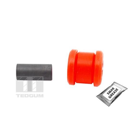 TED46327 - Mounting, shock absorbers 