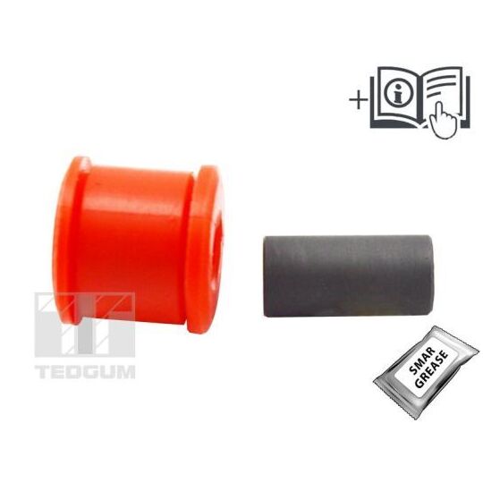 TED75939 - Mounting, shock absorbers 