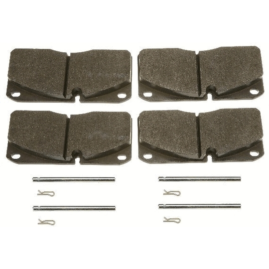 GDB5058 - Brake Pad Set, disc brake 