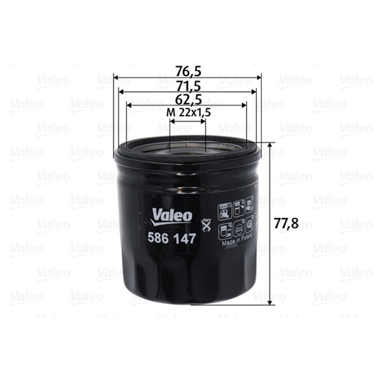 586147 - Oil Filter 