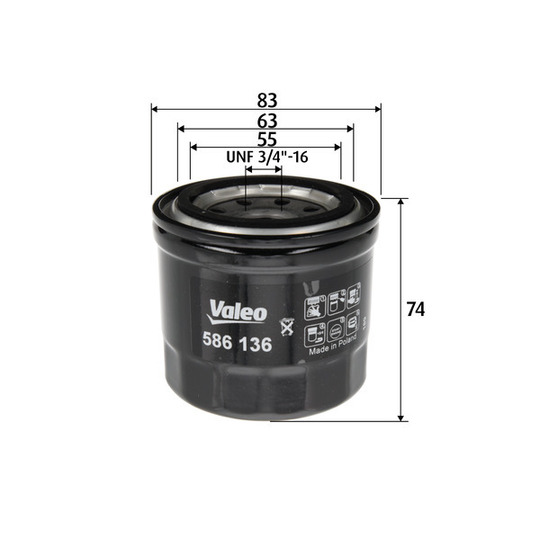 586136 - Oil Filter 