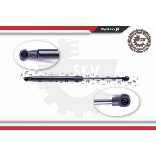 52SKV023 - Gas Spring, bonnet 