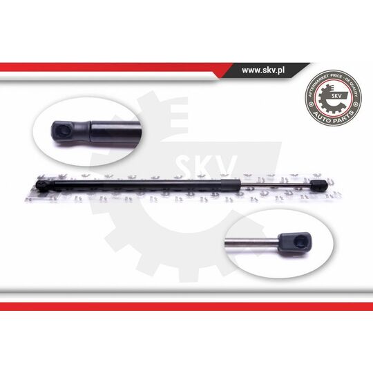 52SKV072 - Gas Spring, bonnet 