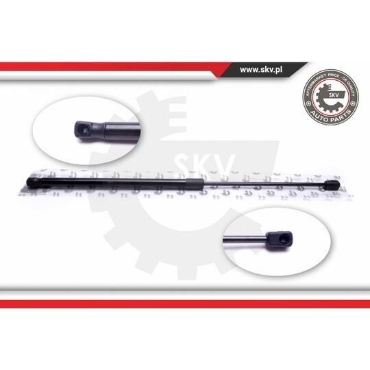 52SKV115 - Gas Spring, bonnet 