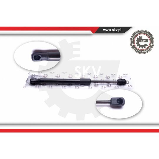 52SKV126 - Gas Spring, bonnet 