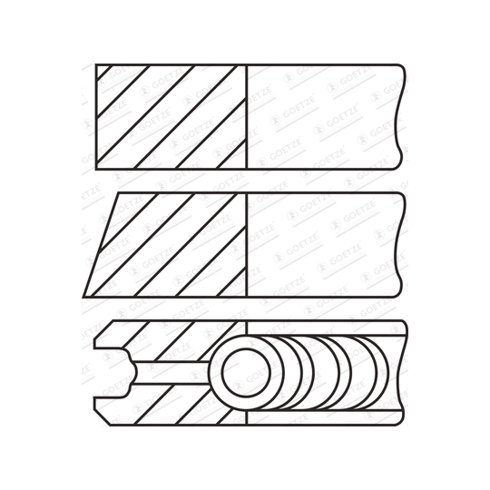 08-451300-00 - Piston Ring Kit 