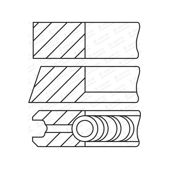 08-447507-00 - Piston Ring Kit 