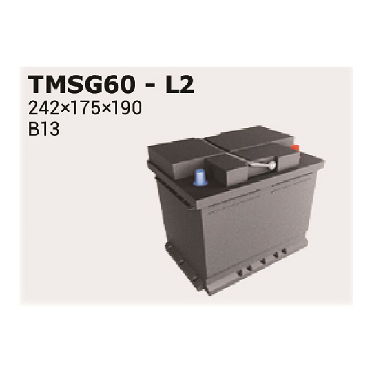 TMSG60 - Batteri 