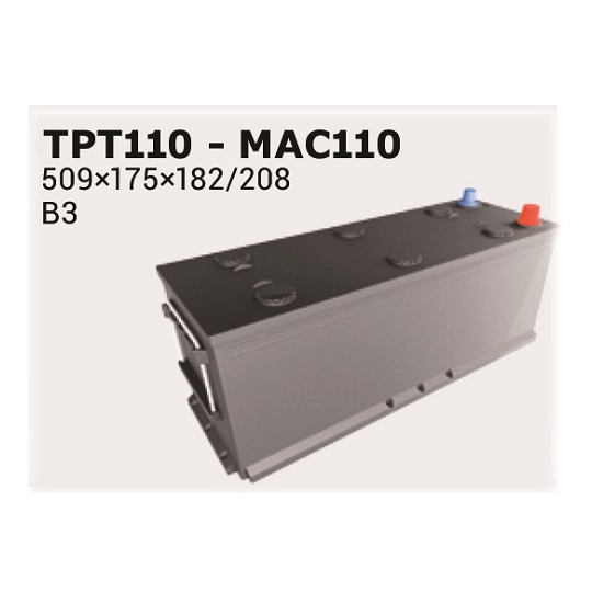 TPT110 - Batteri 