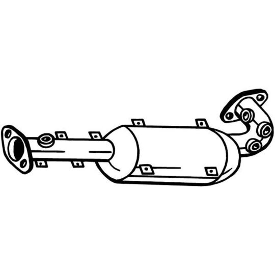 095-114 - Soot/Particulate Filter, exhaust system 