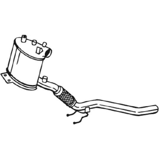 095-129 - Soot/Particulate Filter, exhaust system 