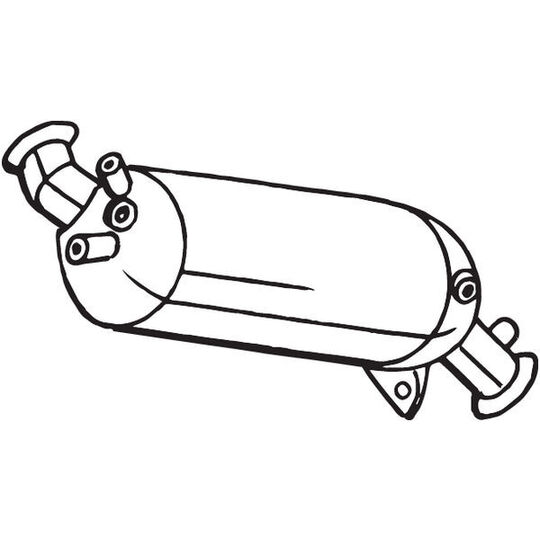 095-231 - Soot/Particulate Filter, exhaust system 