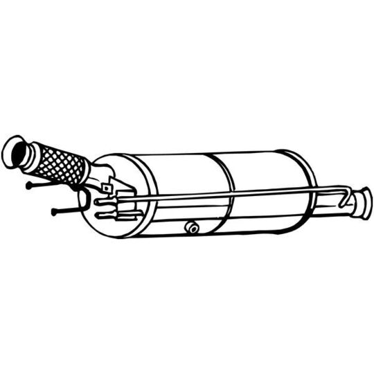 095-349 - Soot/Particulate Filter, exhaust system 