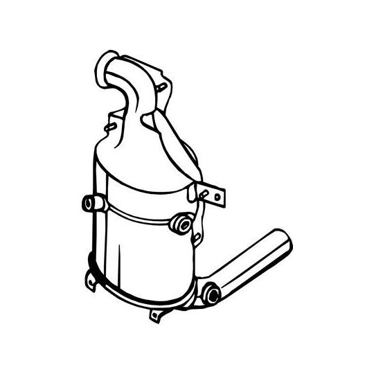 095-575 - Soot/Particulate Filter, exhaust system 