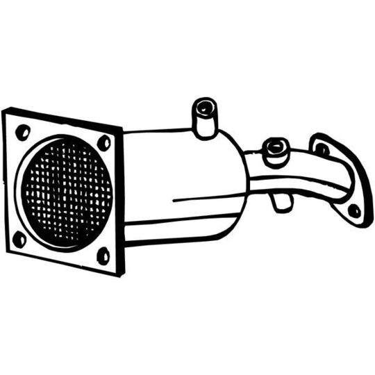 097-710 - Sot-/partikelfilter, avgassystem 