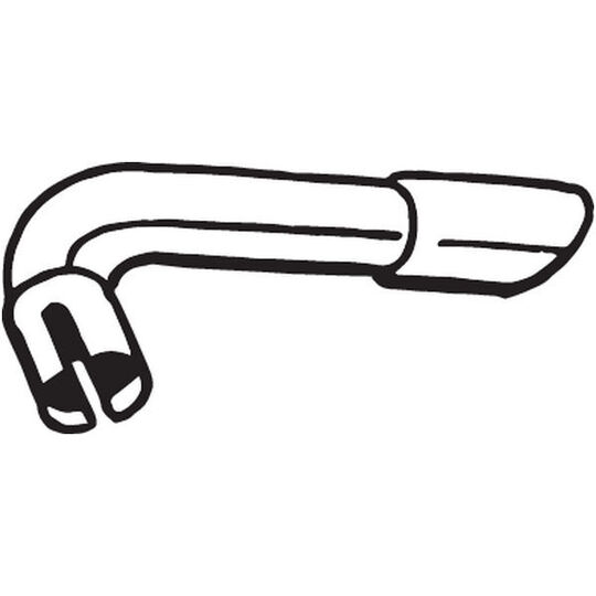 700-303 - Exhaust pipe 