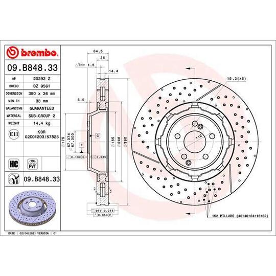 09.B848.33 - Piduriketas 