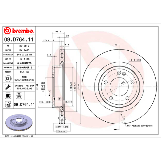 09.D764.11 - Piduriketas 