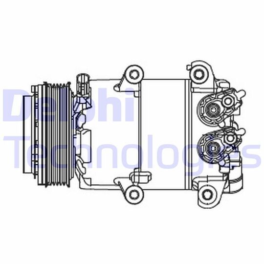 CS20466 - Compressor, air conditioning 