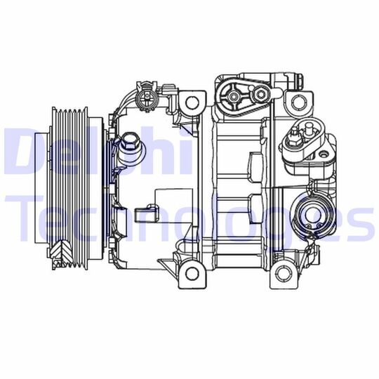CS20415 - Compressor, air conditioning 