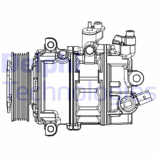 CS20529 - Kompressori, ilmastointilaite 