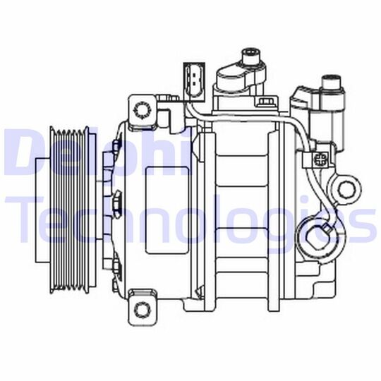 CS20546 - Kompressori, ilmastointilaite 