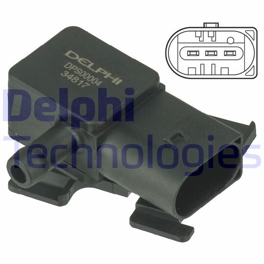 DPS00004 - Sensor, exhaust pressure 