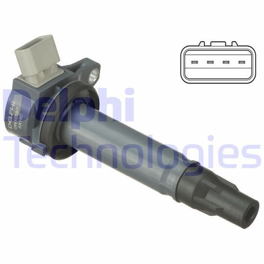 GN10597-12B1 - Ignition coil 