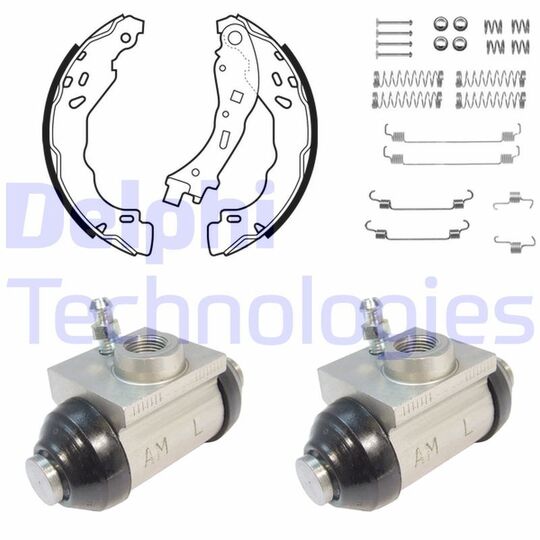 KP1146 - Brake Shoe Set 