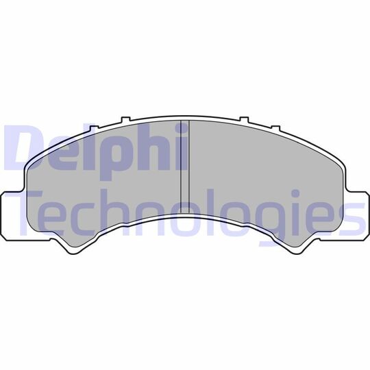 LP2770 - Brake Pad Set, disc brake 