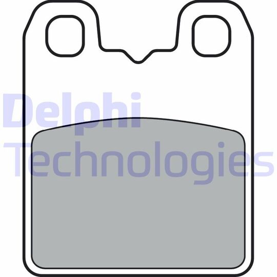 LP3382 - Brake Pad Set, disc brake 