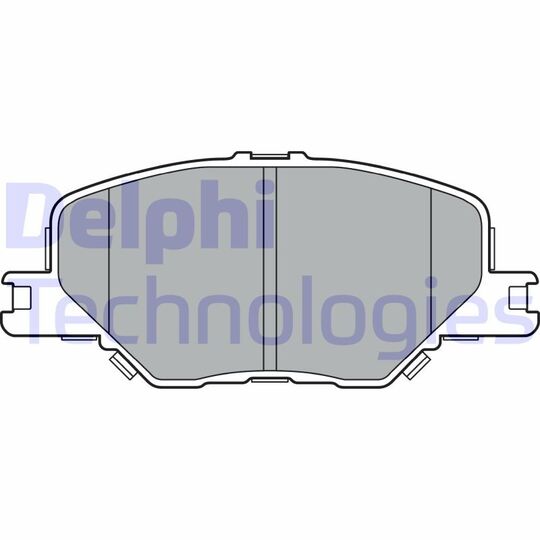 LP3370 - Brake Pad Set, disc brake 