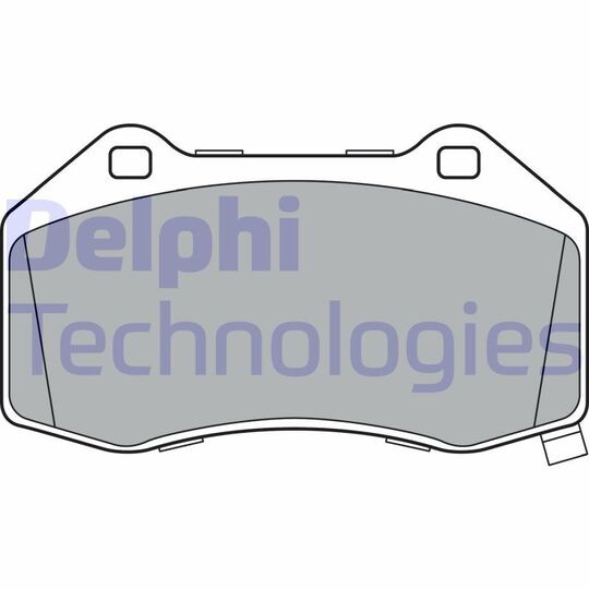 LP3388 - Brake Pad Set, disc brake 