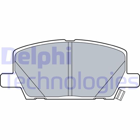 LP3482 - Brake Pad Set, disc brake 