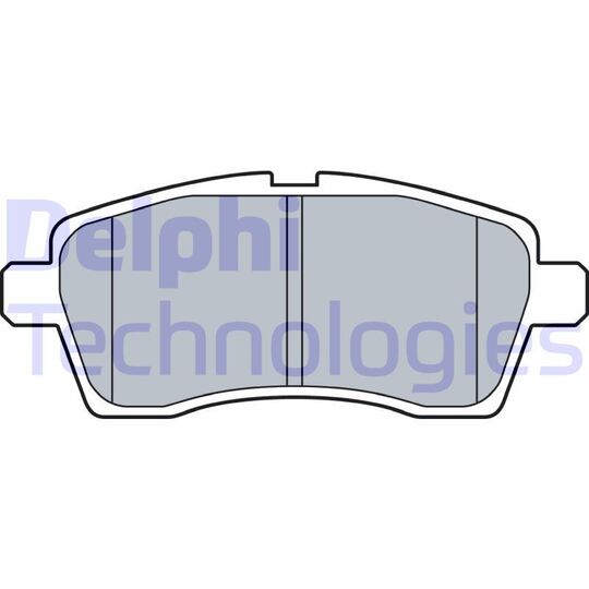 LP3510 - Brake Pad Set, disc brake 